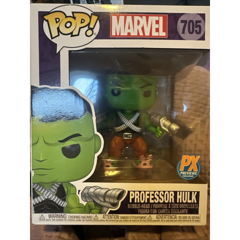 Funko POP Marvel 705 Professor Hulk PX Previews Exclusive Vinyl Figure NEW